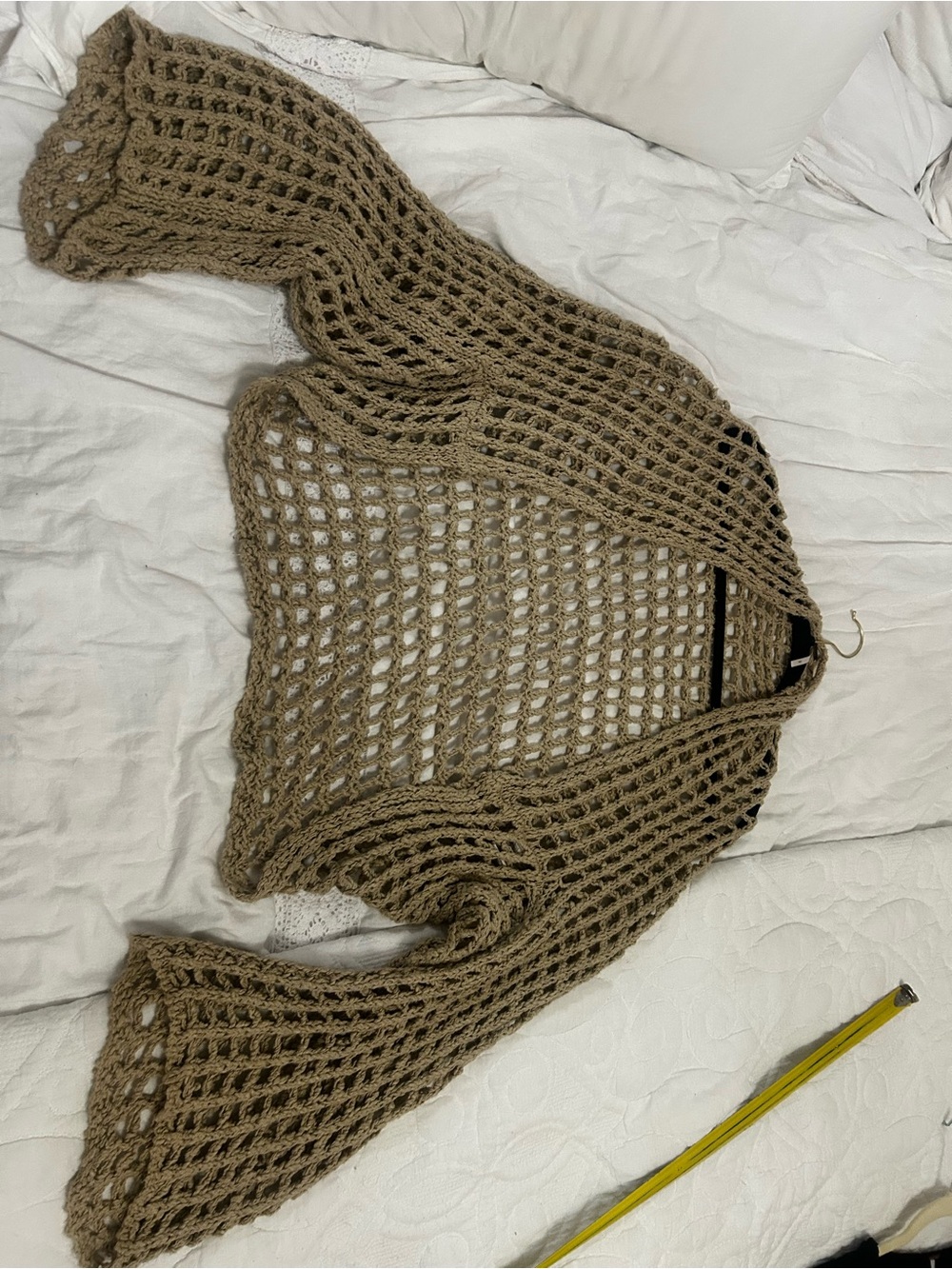 Free people crochet shrug large